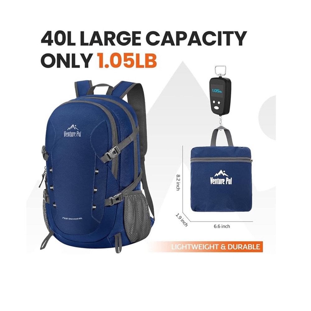 Venture Pal Red Backpack-Lightweight